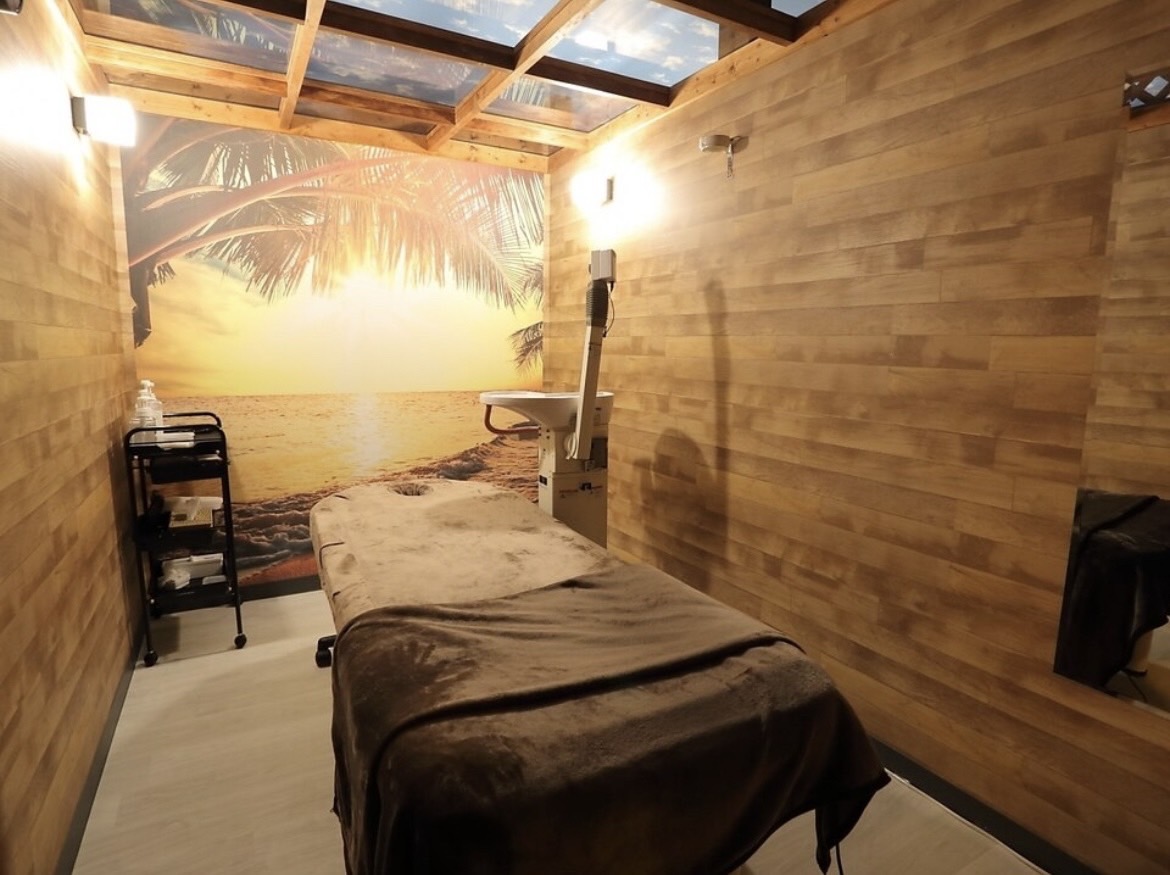 sunset salon 施術室